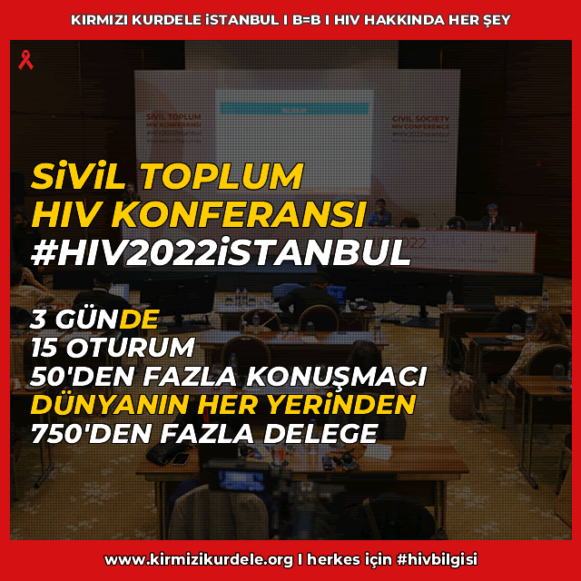 Sivil Toplum HIV Konferansı HIVİstanbul2022 harika geçti!