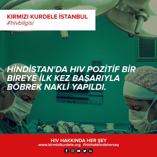 Hindistan'da HIV pozitif bir bireye ilk kez başarıyla karaciğer nakli yapıldı.