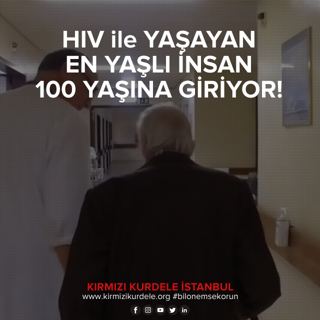 Bilinen en yaşlı HIV pozitif birey 100. yaşını kutluyor!