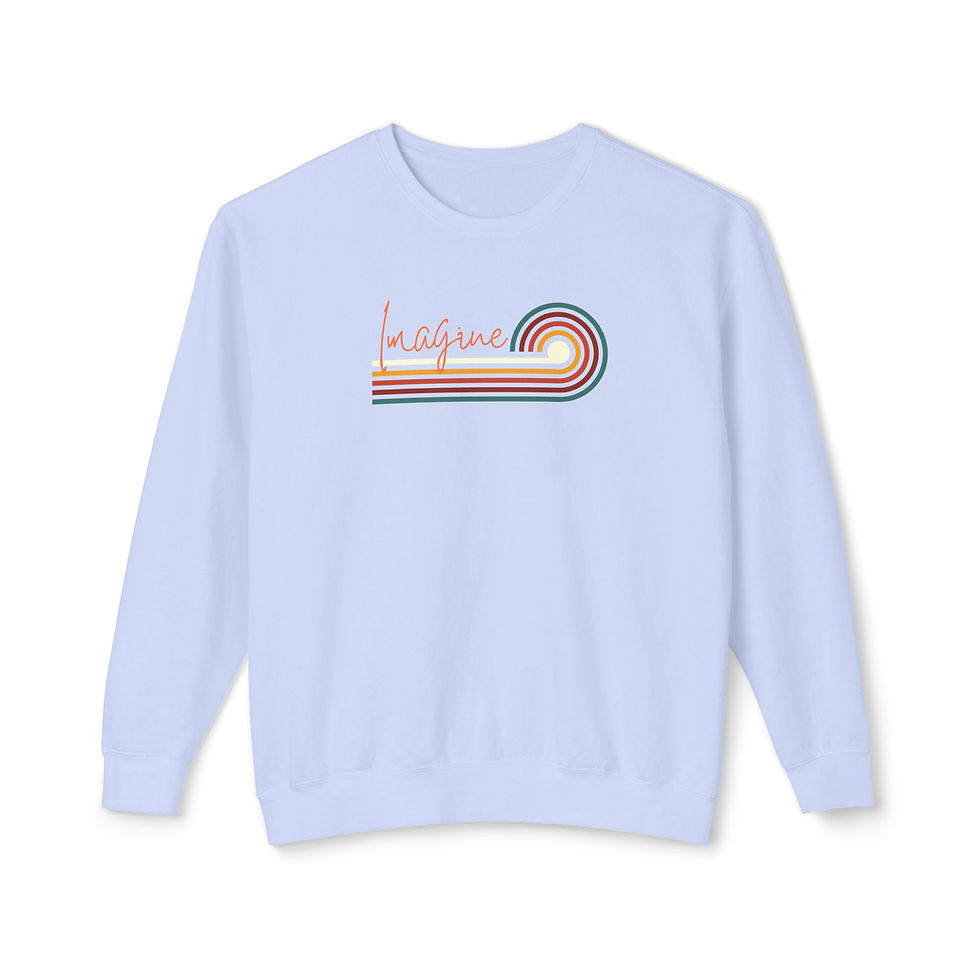 Thumbnail: Imagine Sweatshirt – Comfort Colors Lightweight Crewneck 