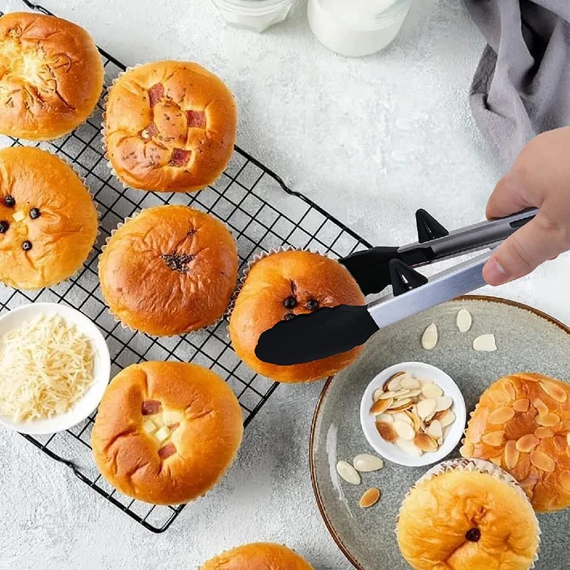 Thumbnail: diseno 不鏽鋼矽膠食物夾 30cm (德國LFGB認證)