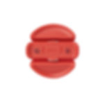 縮圖：Cuisipro 多角度蔬果刷 (紅色軟刷)