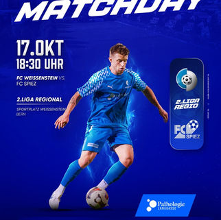 Heimspiel der 1. Mannschaft gegen den FC Spiez