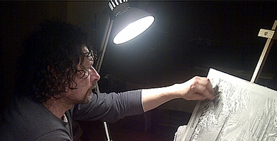 Blair De Pape at work