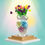 Thumbnail: Designer Ceramic Flower Vase, Modern Home Decor