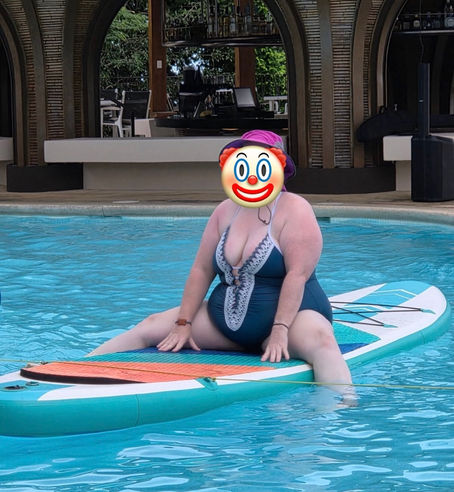 Pregaming on a Paddle Board