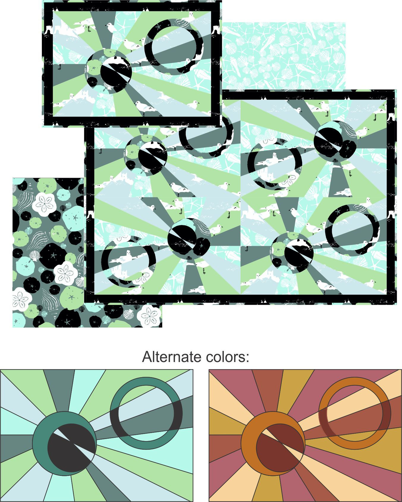 Pattern - #61 - Sea Breeze Placemats