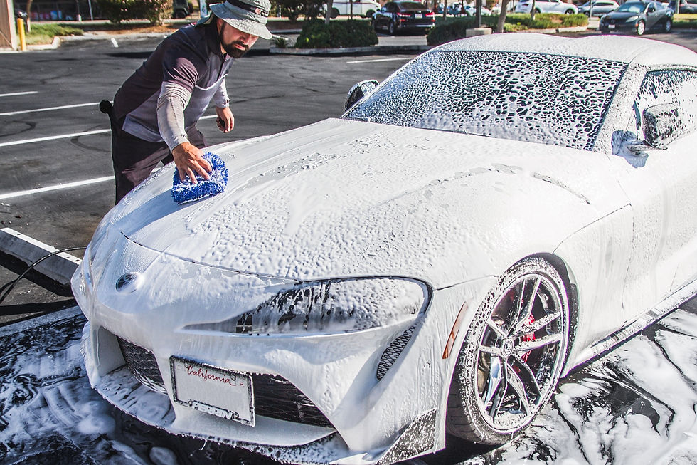 Supra being Washed