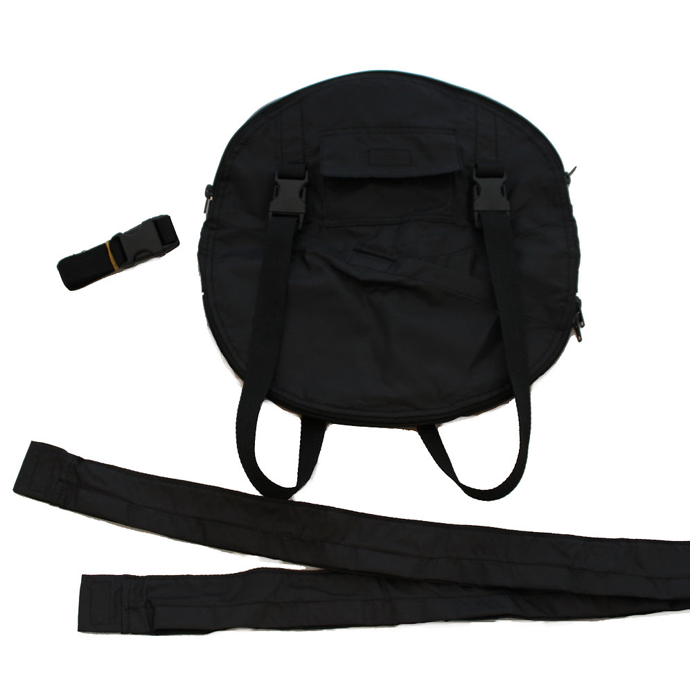 Combo Foley Catheter Drainage Bag, Tube Cover & Leg Drainage Bag Cover black