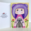 Thumbnail: Cute Kokeshi Doll Art Print Card