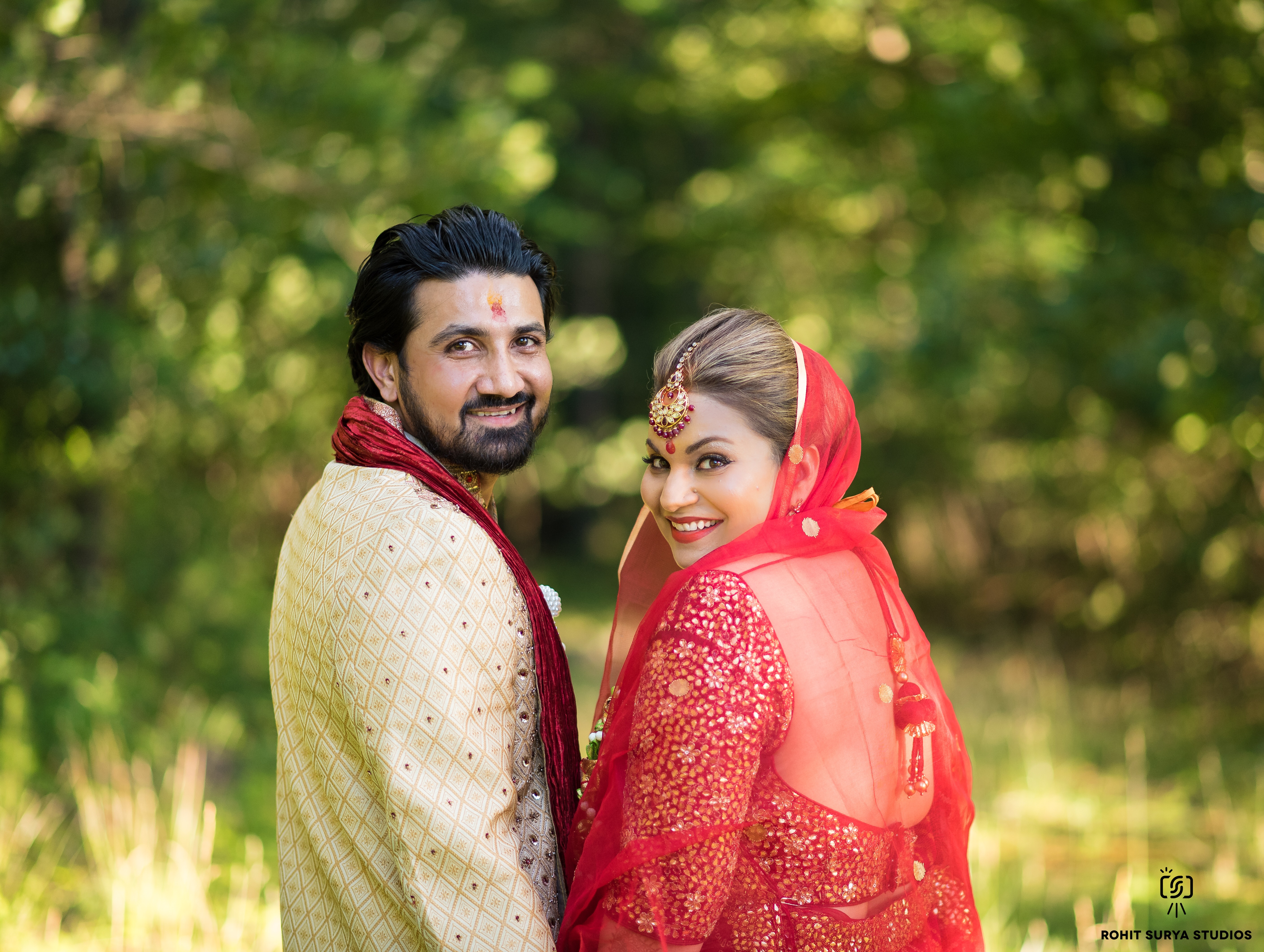 Indian bridal makeup and hair