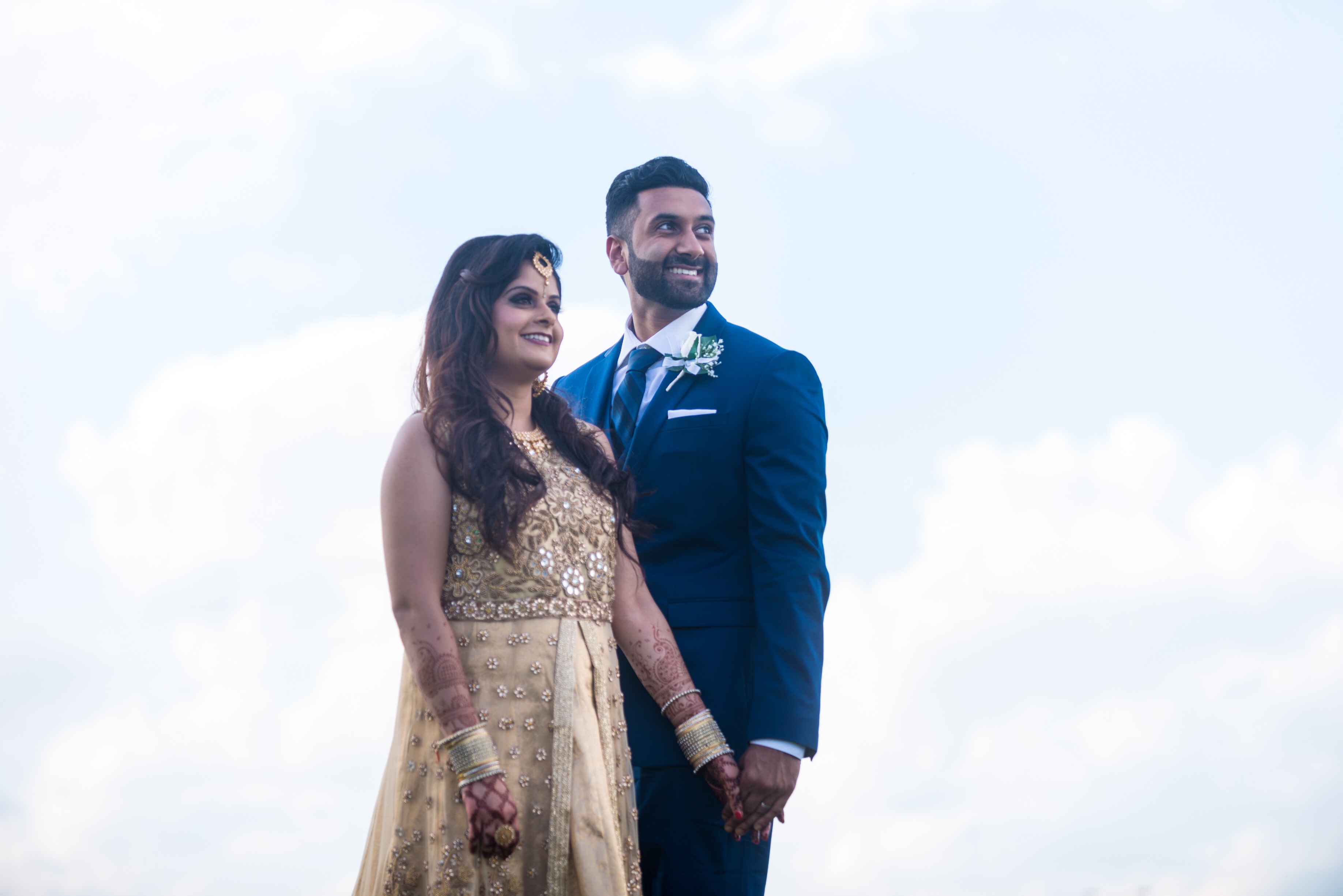 Indian bridal makeup and hair