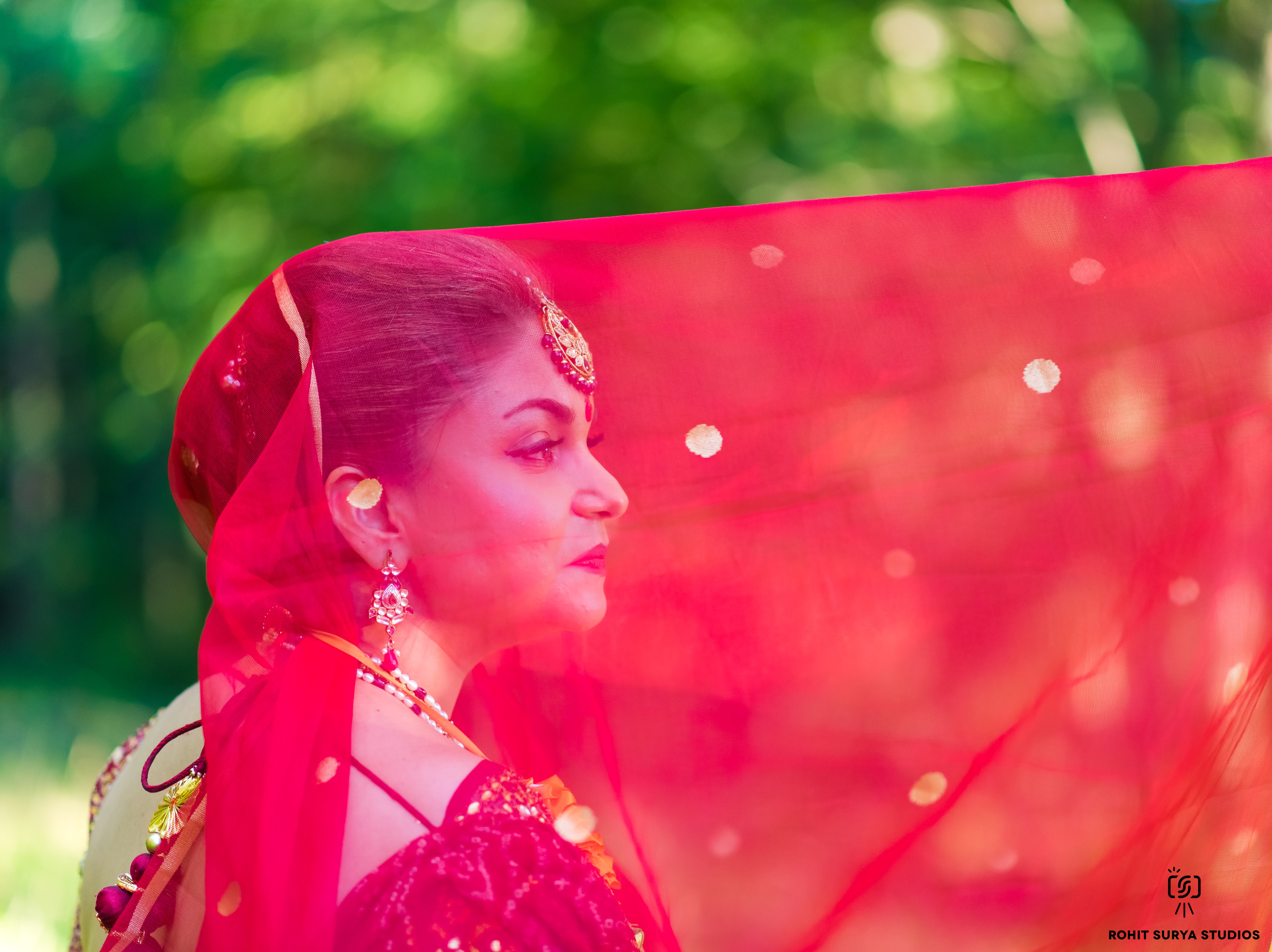 Indian bridal makeup and hair