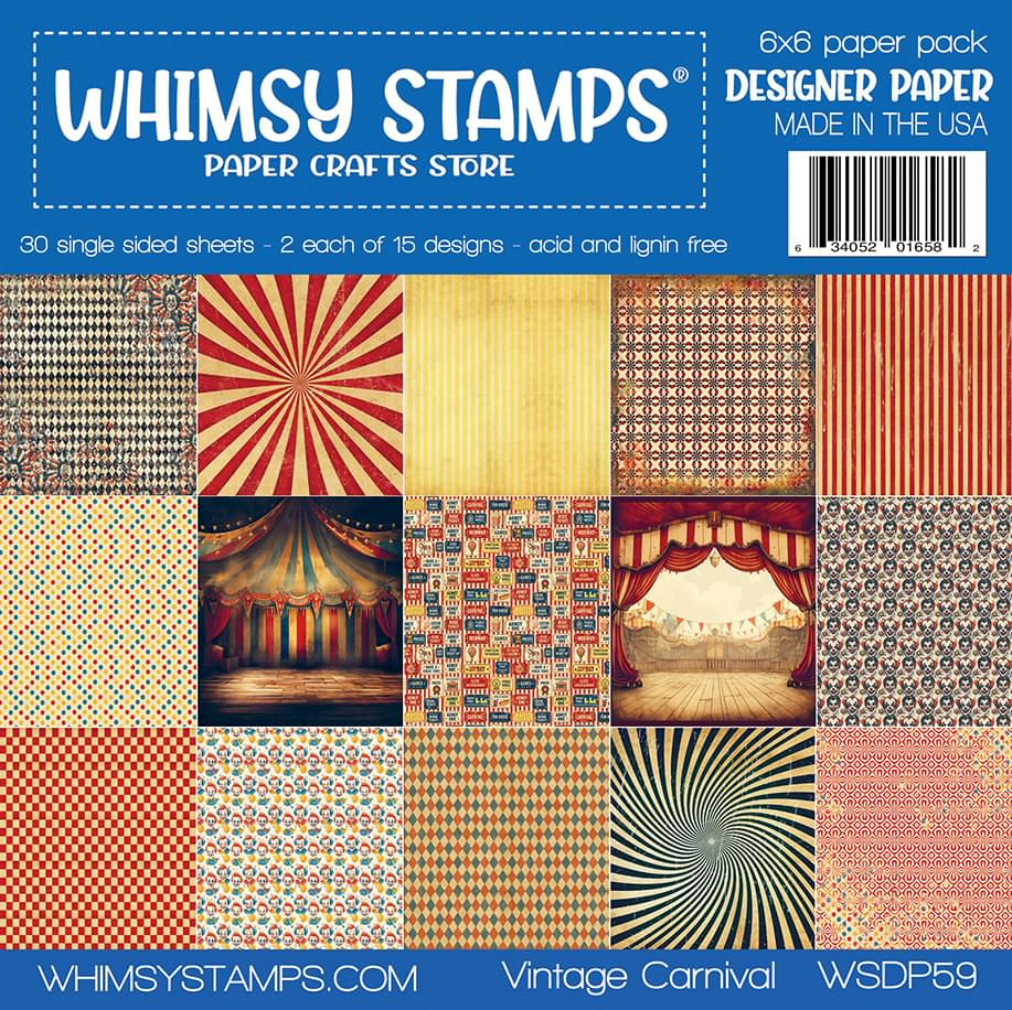 6x6 Paper Pack - Vintage Carnival