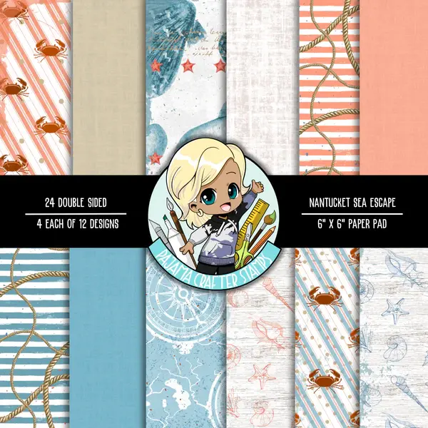 Nantucket Sea Escape Paper Pack