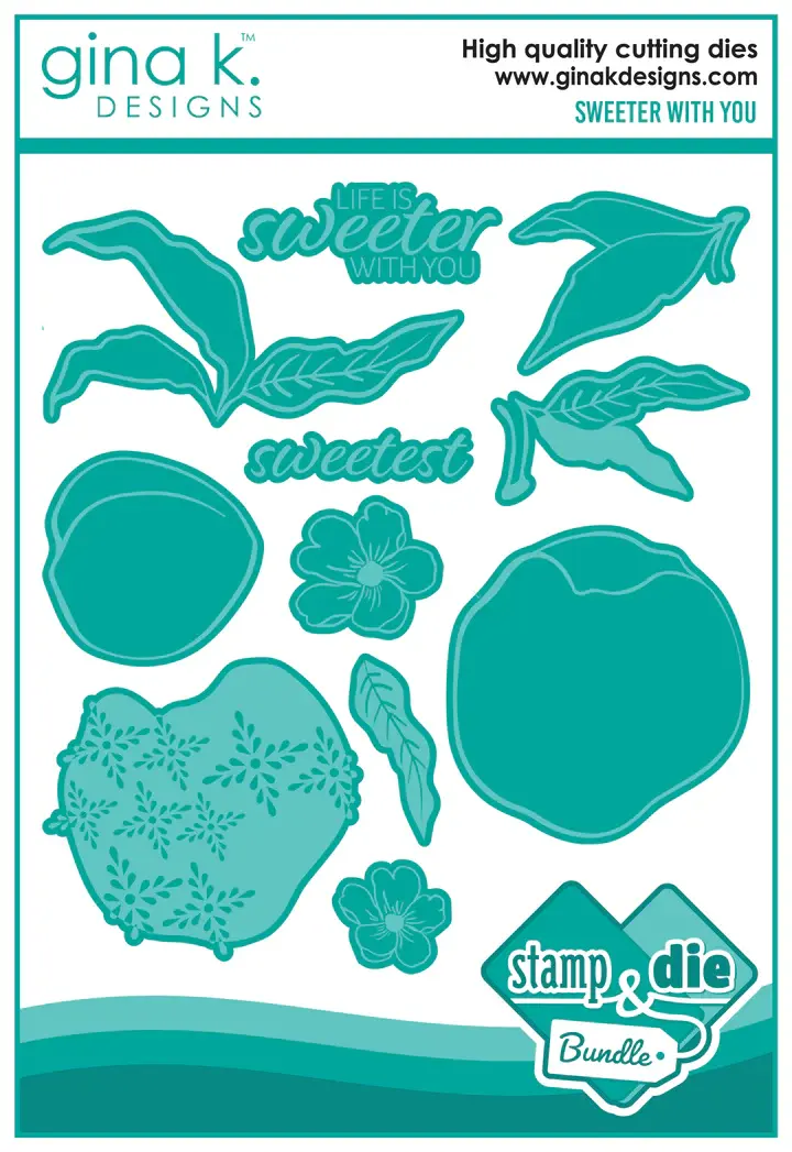 Thumbnail: BUNDLE - Sweeter with you - Stamps and Dies