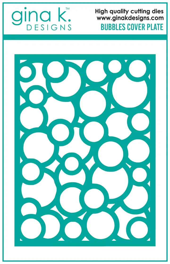 COVER DIE - Bubbles Cover Plate
