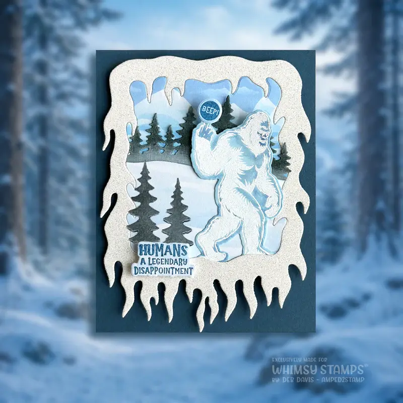 Thumbnail: Big Foot Assquatch Outline Die Set