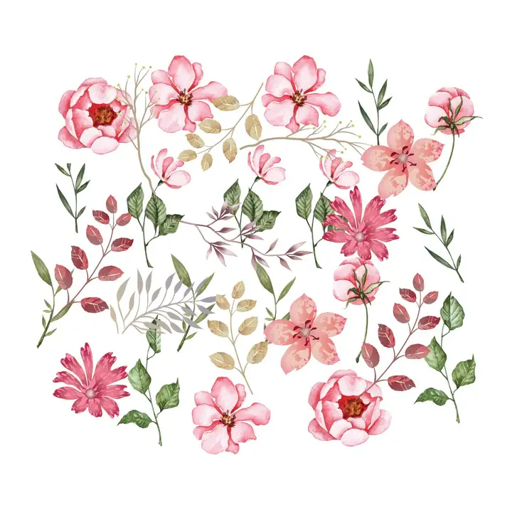EPHEMERA- Watercolor Floral