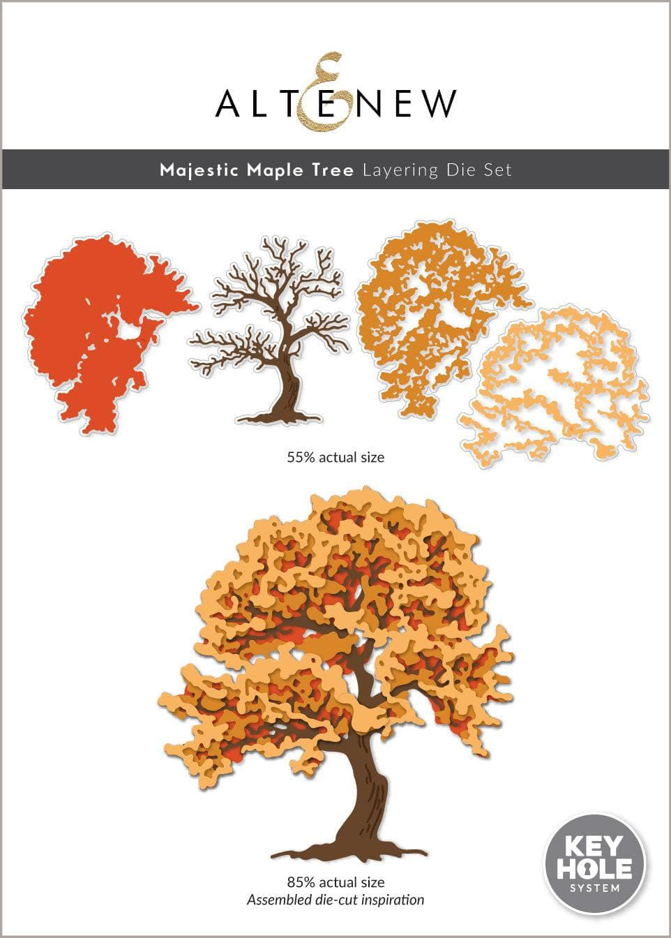 Majestic Maple Tree Layering Die Set