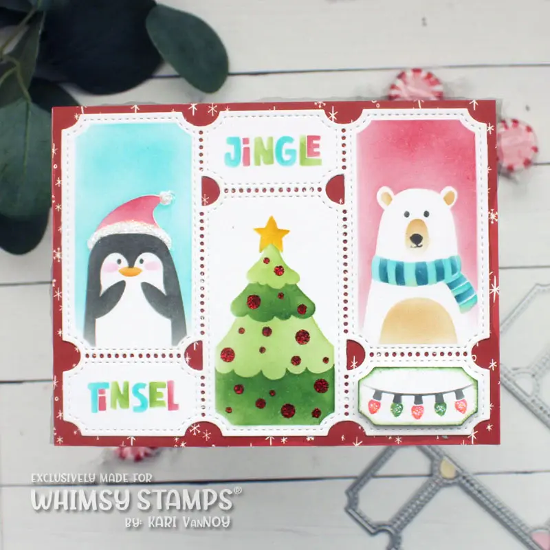 Thumbnail: Terrific Tickets Christmas Layering Stencil