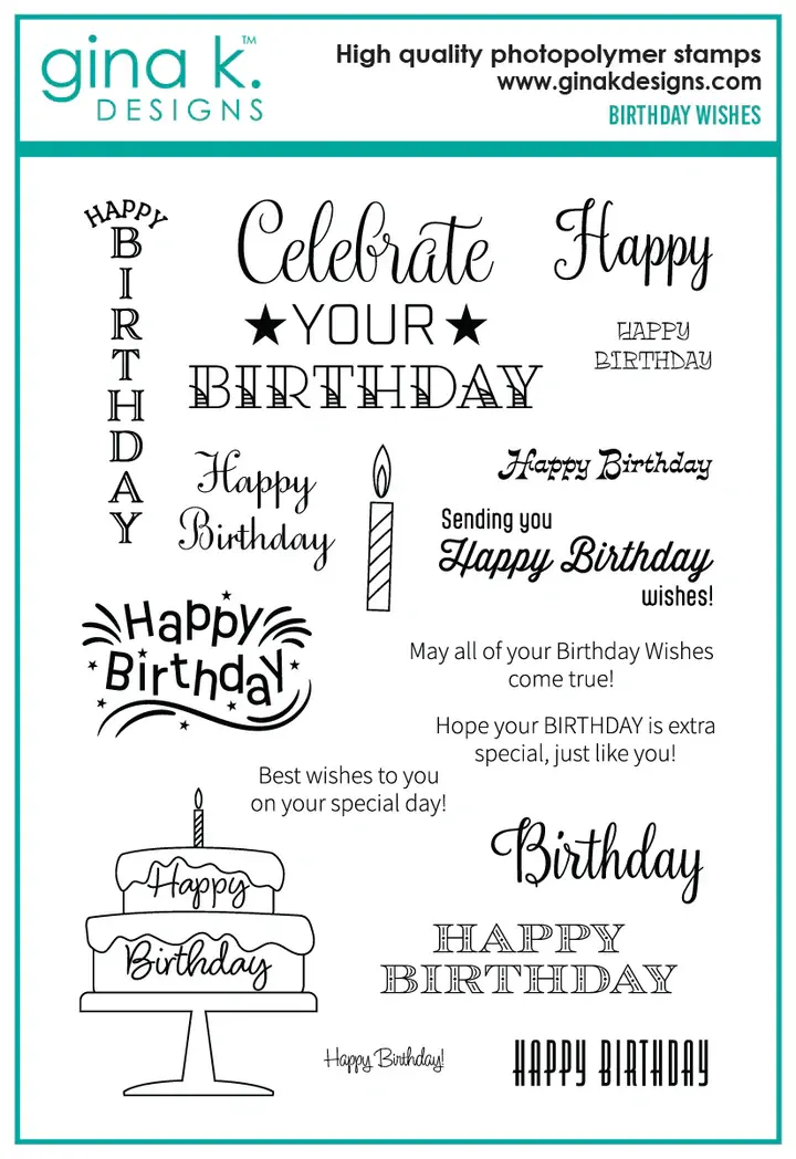 STAMPS - Birthday Wishes