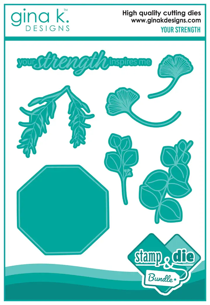 Thumbnail: BUNDLE - Your Strength - Stamps and Dies