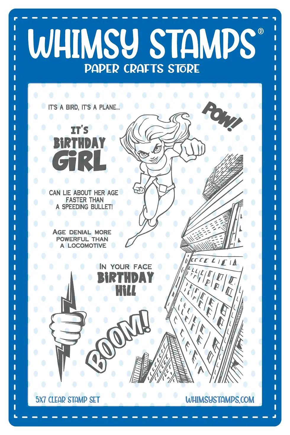 It's Birthday Girl Clear Stamps