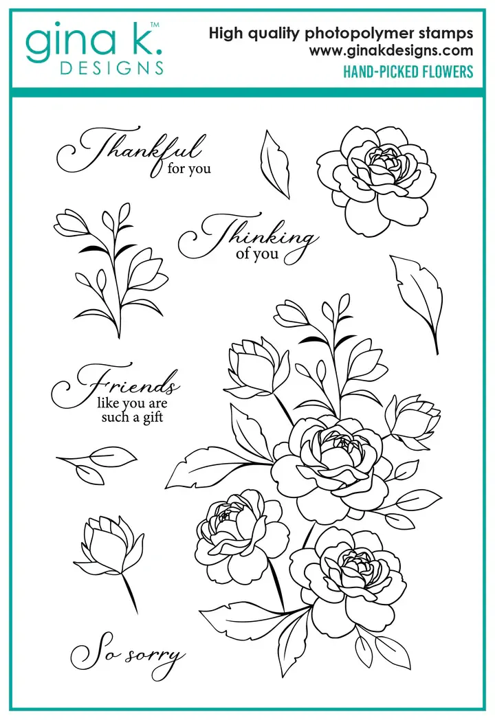 STAMPS - Handpicked Flowers