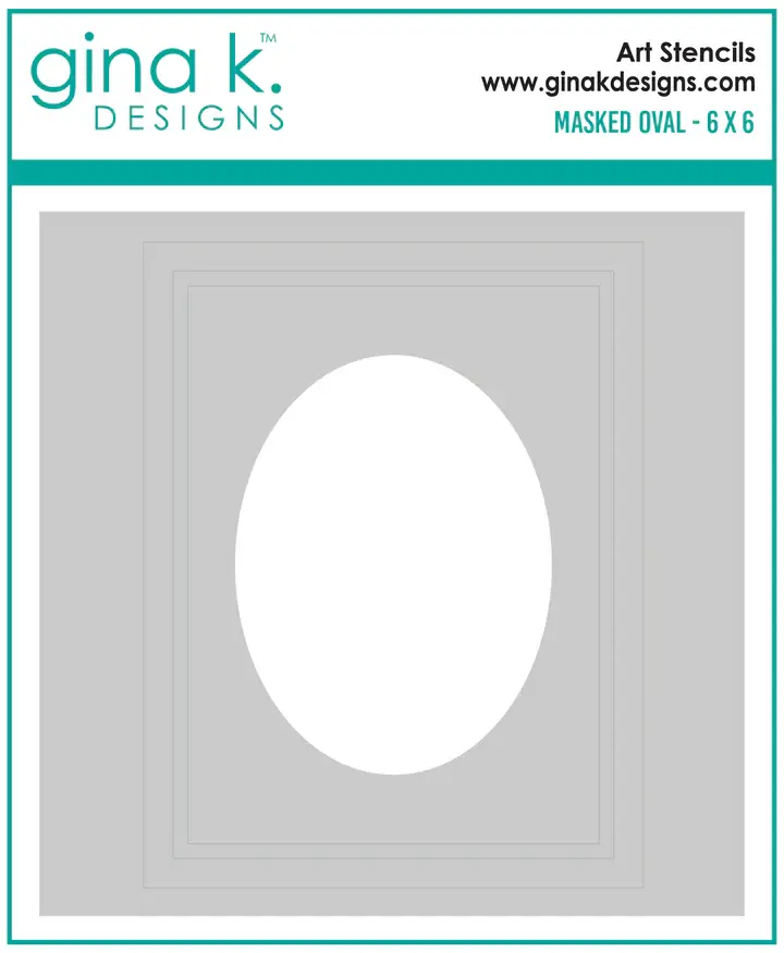 STENCILS- Masked Oval
