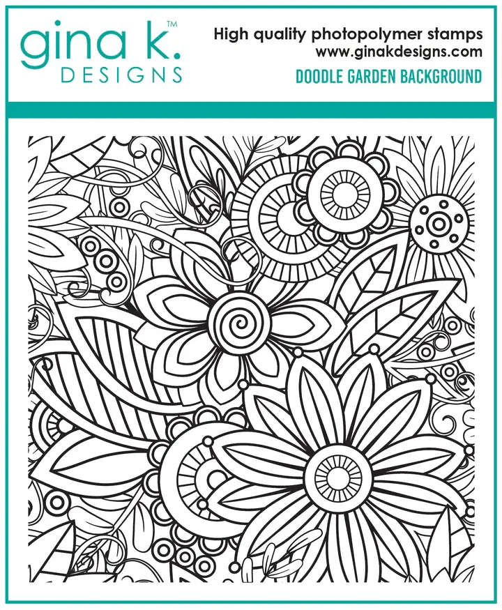 BACKGROUND STAMP - Doodle Garden