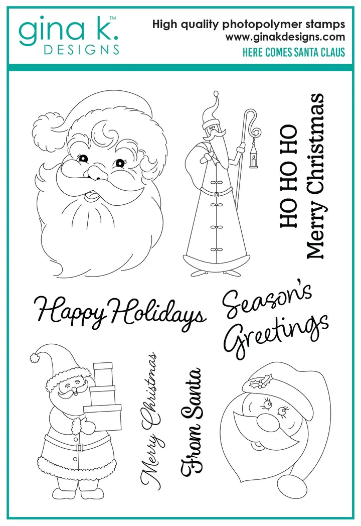 STAMPS - Here Comes Santa Claus