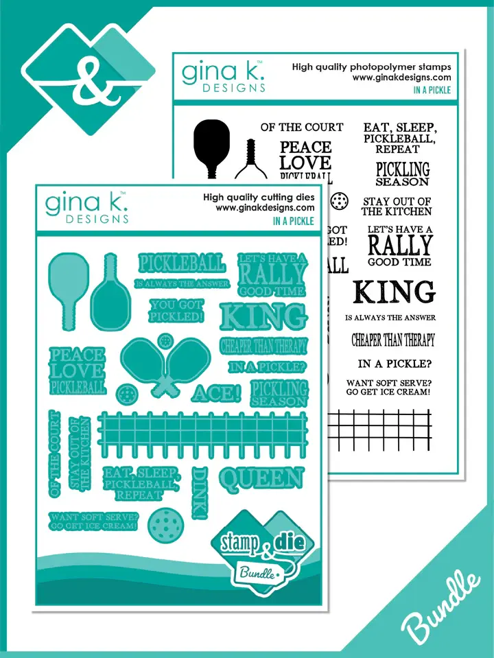 BUNDLE - In a pickle - Stamps and Dies