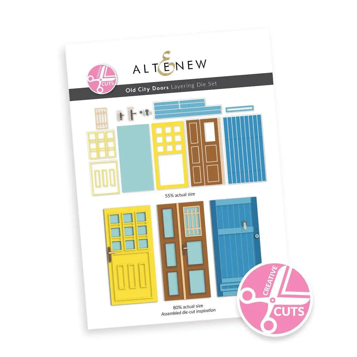 Creative Cuts: Old City Doors Layering Die Set