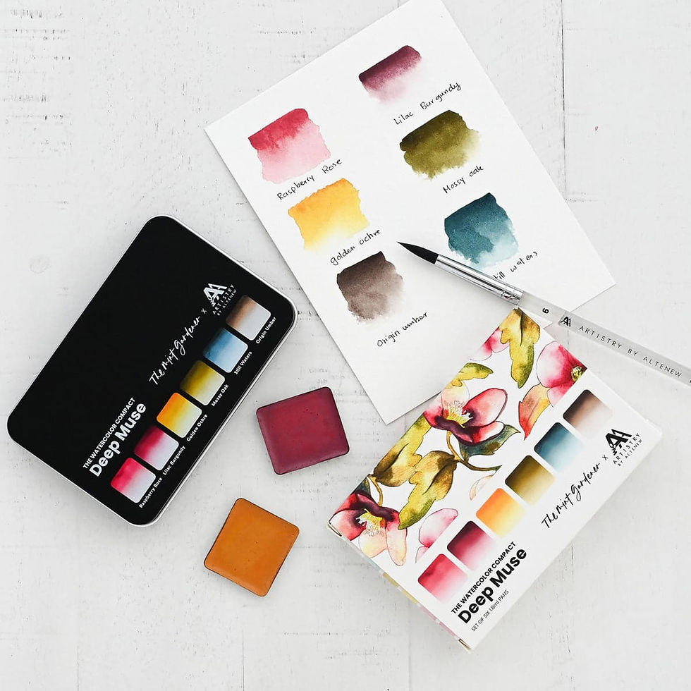Thumbnail: Altenew Watercolor Compact - Deep Muse