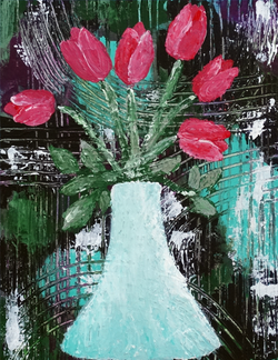 Icey Tulips