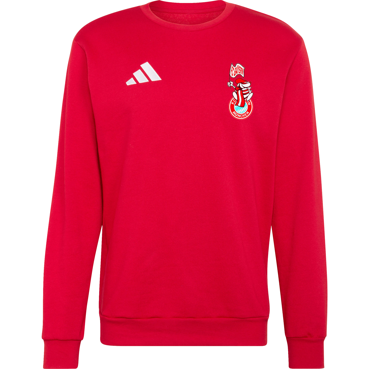 De roud-weißen Neifinger Sweatshirt