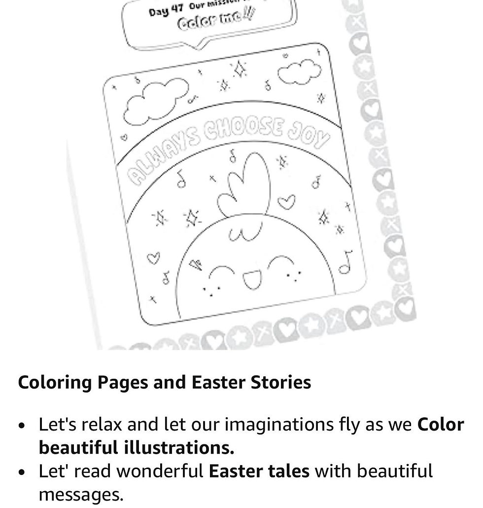 Thumbnail: Easter Activity Book | Activities and Missions for Children.