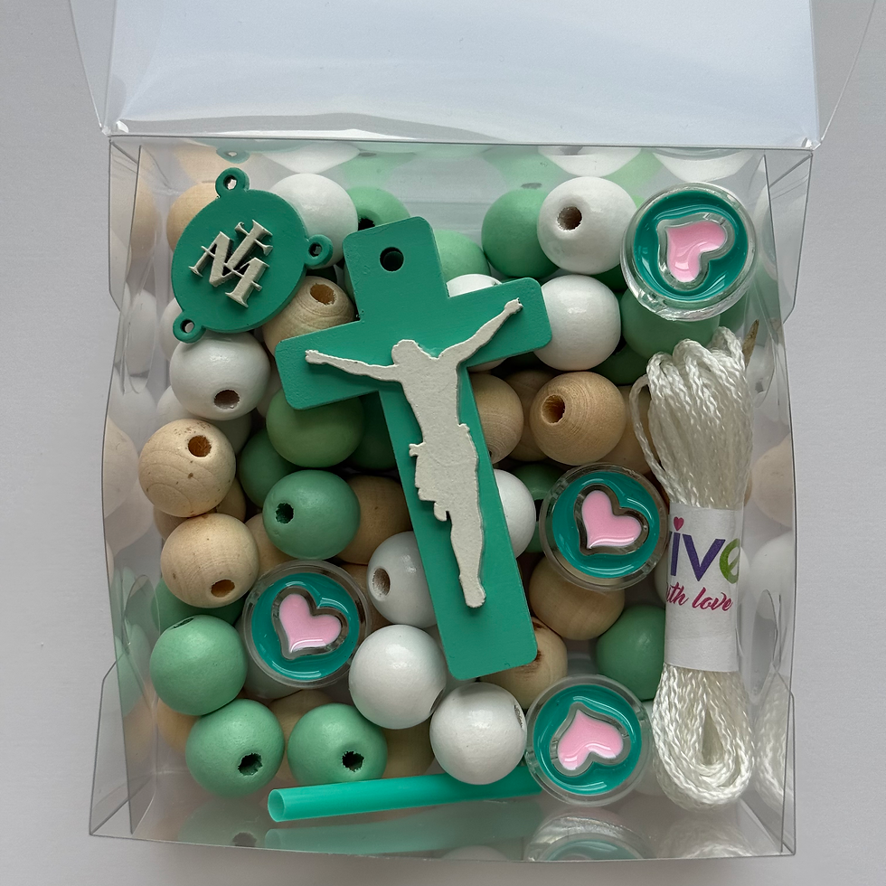 Thumbnail: Wall Rosary Making Kit Love