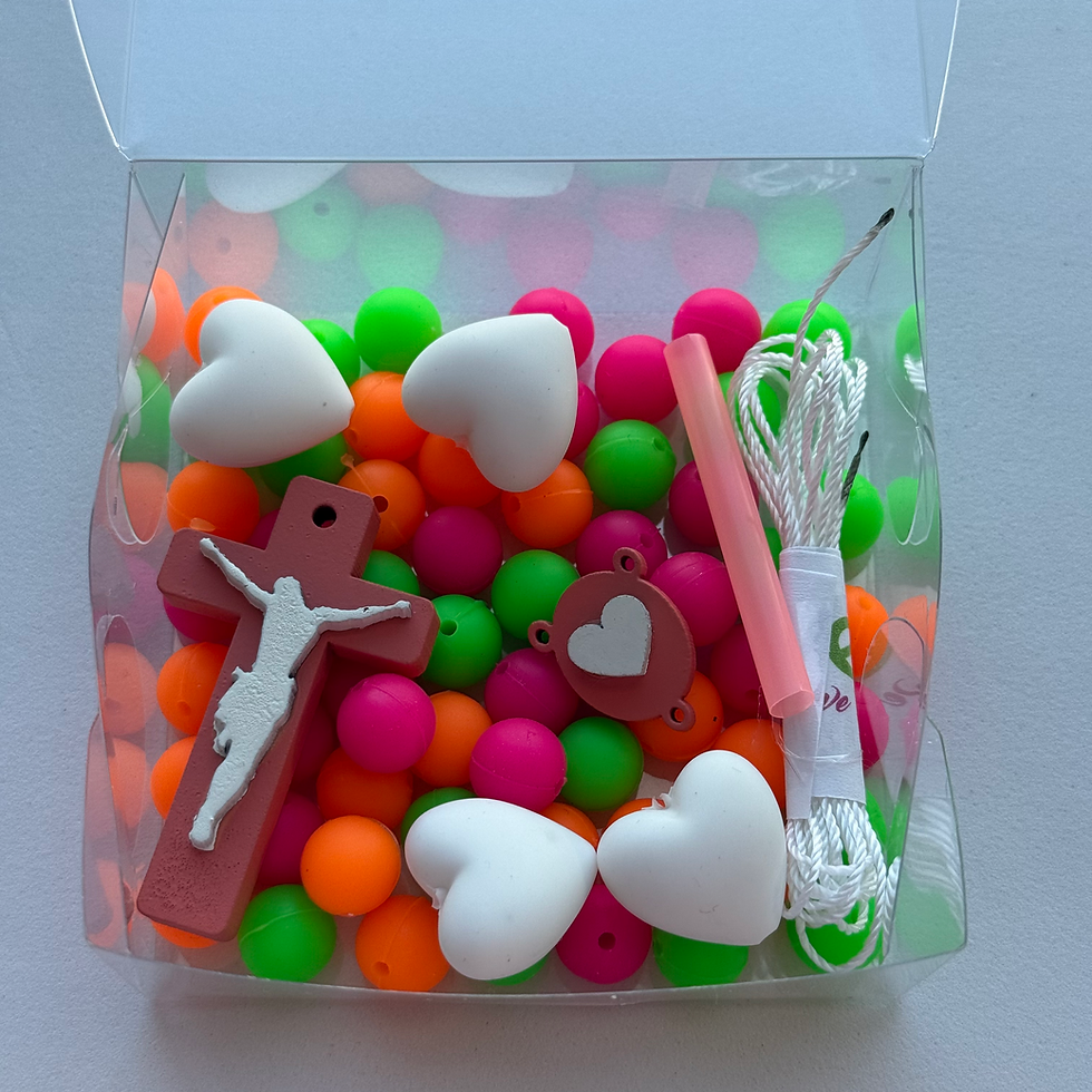 Thumbnail: Love Rosary making kit.