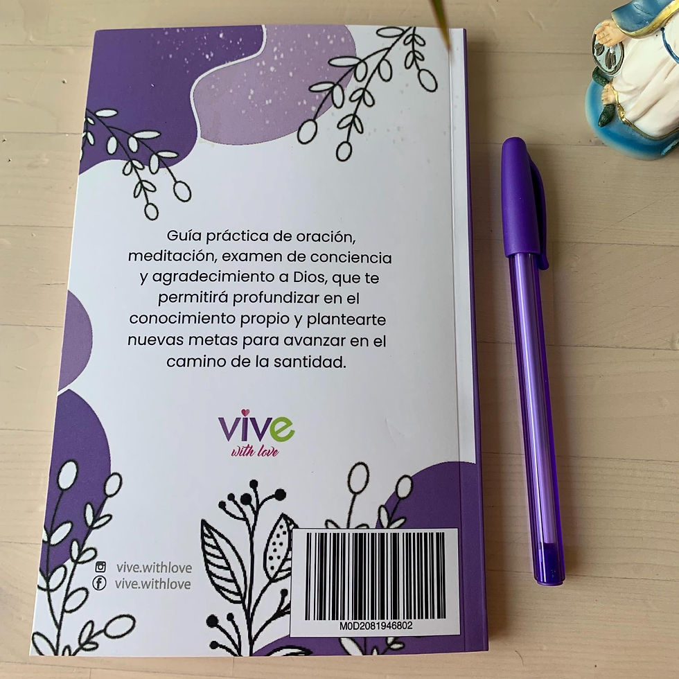 Thumbnail: Bedtime prayer journal in Spanish | Daily Examination of Conscience.