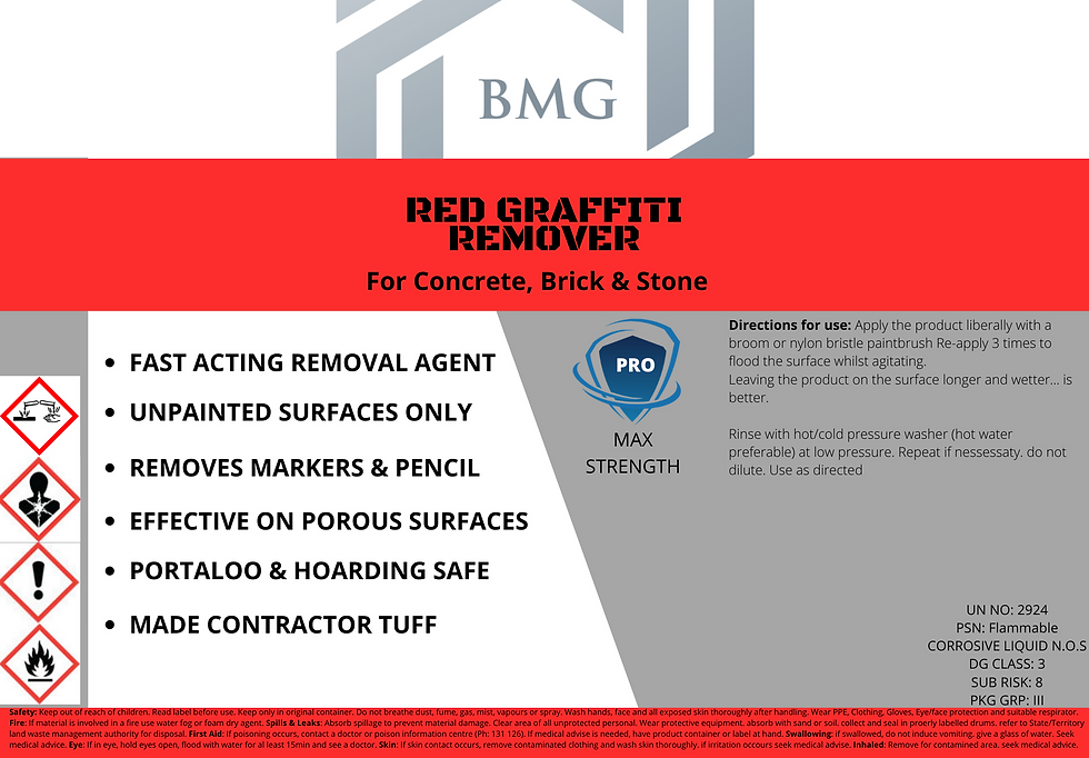 Red Graffiti Remover