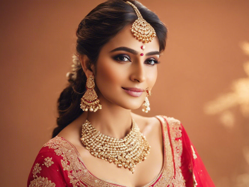 The Glowing and Radiant Bridal Look