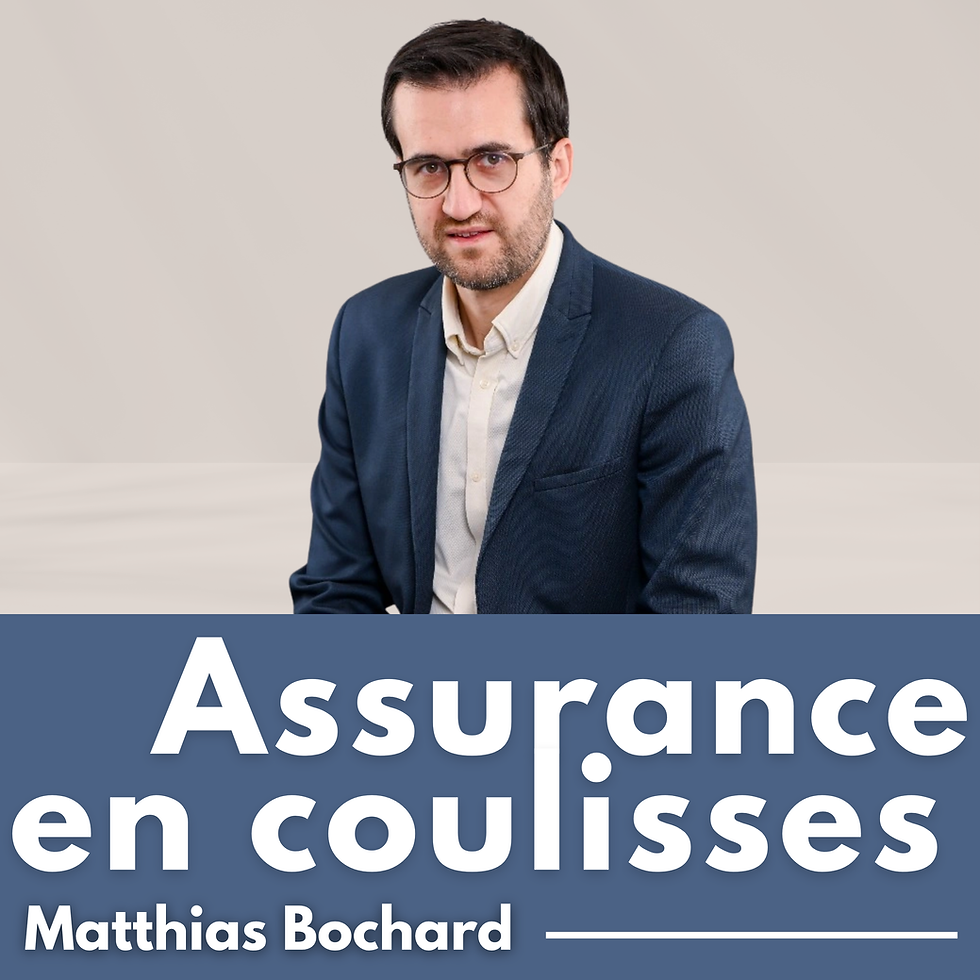 Pochette épisode de podcast Assurance en coulisses - Aurélie Lainé Fondatrice d'Assur'Académie
