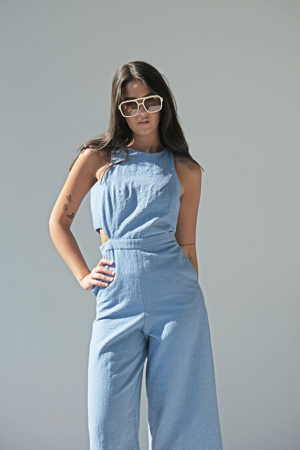 Thumbnail: Linen overalls