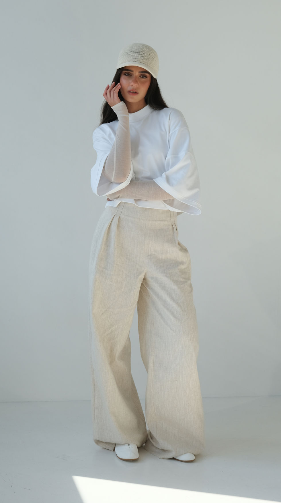Thumbnail: Oversize blouse knitwear