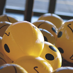 Smiley Pool Balls