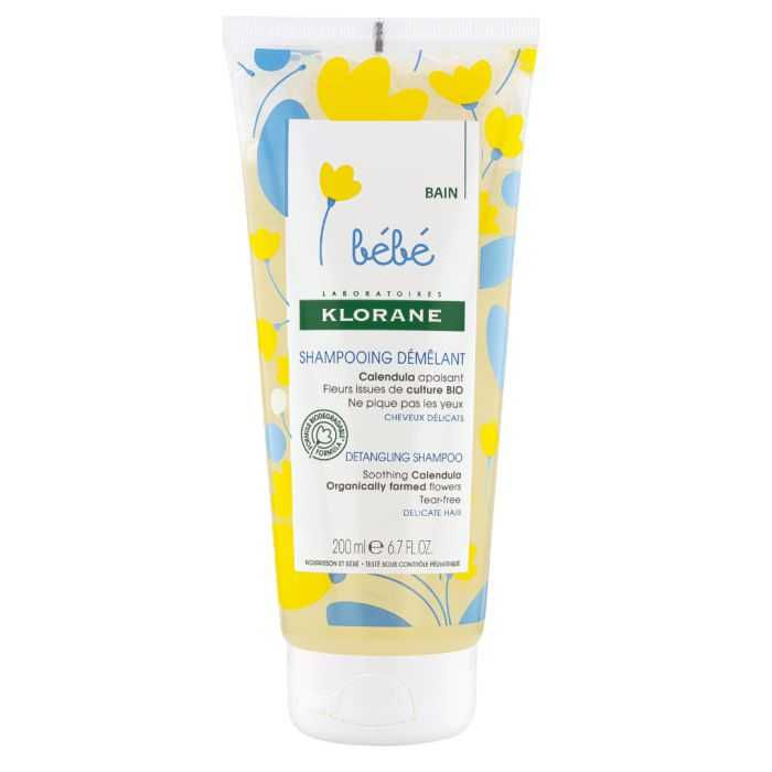 Klorane Bebe Shampoing Demelant Au Calendula 200 Ml