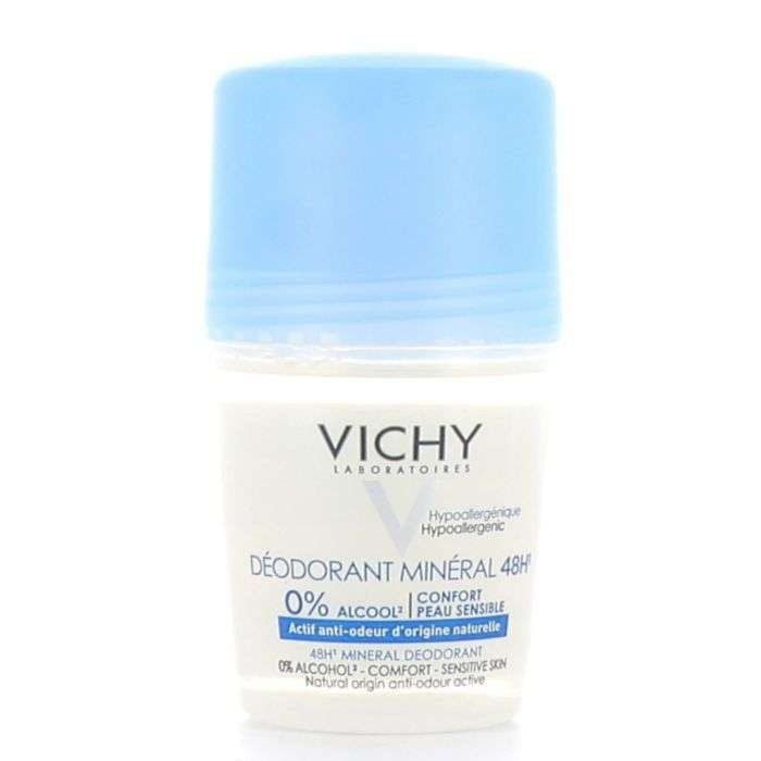 Vichy Deodorant Mineral Roll On 48h