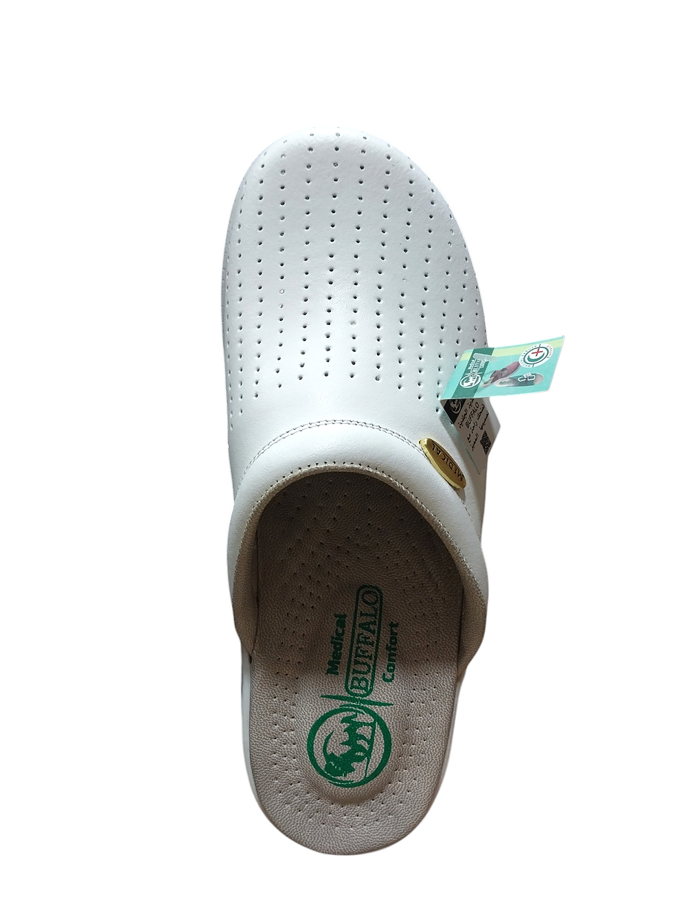 Buffalo Sabot Blanc Gannacal 39/40